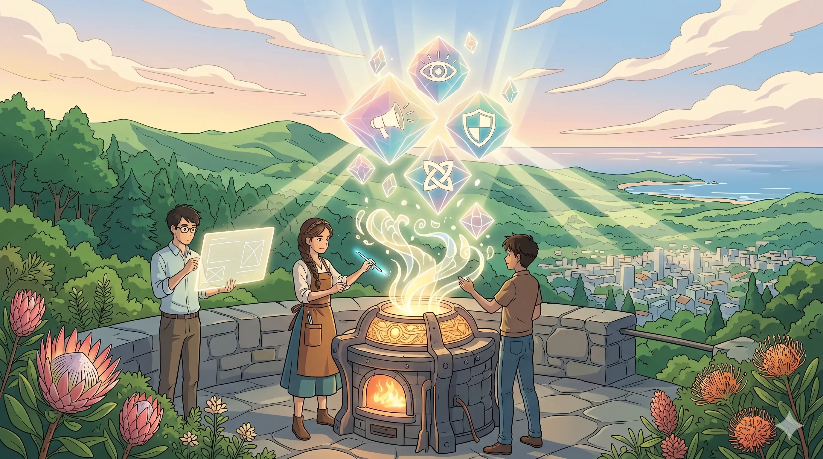 The Alchemist's Forge: Illuminating Brands with a Modern Advertising Vision